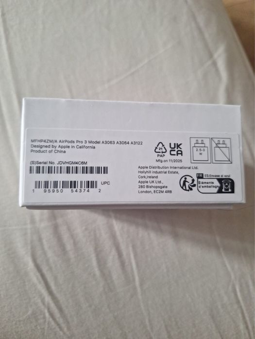 Słuchawki airpods pro 3 NOWE