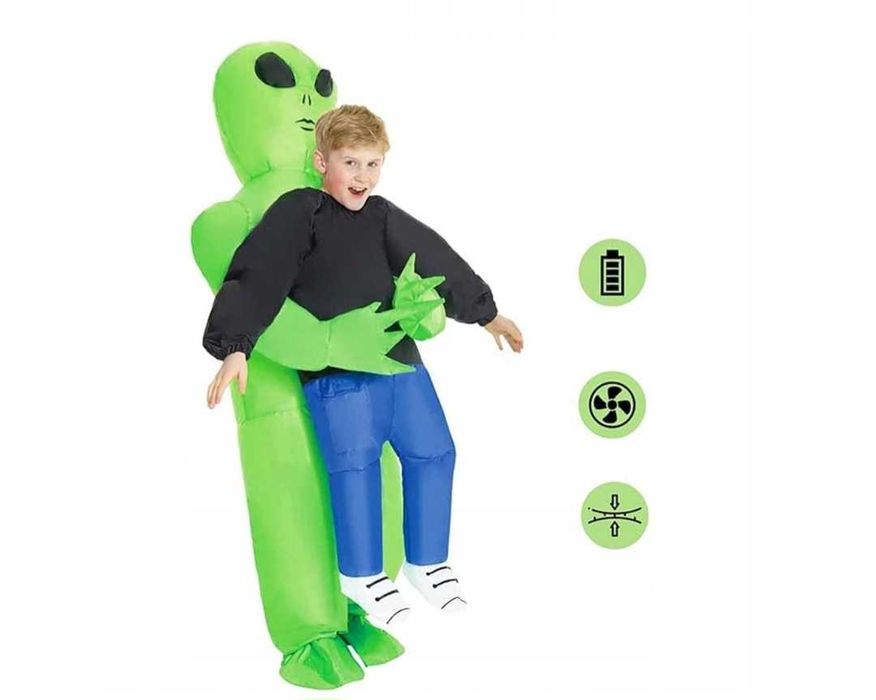 Stroj Alien kostium kosmita dla dziecka