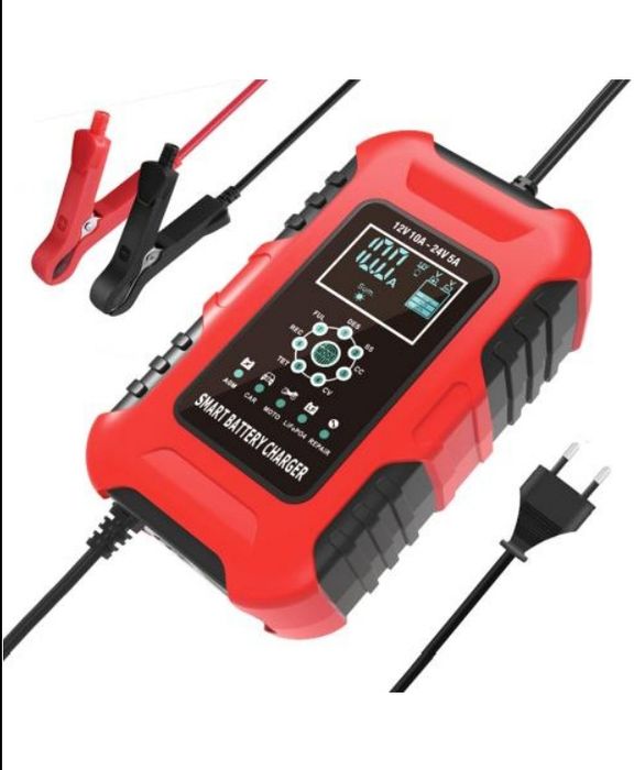 Carregador e estabilizador de bateria carro NOVO