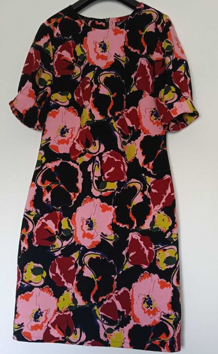 Vestido floral Zara TRF / Robe fleuri Zara TRF – Tamanho L