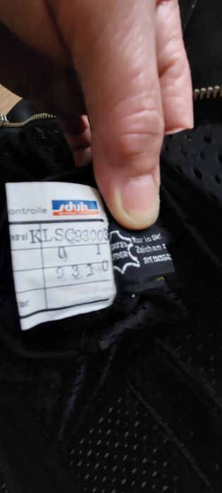 Kurtka i spodnie że skóry M