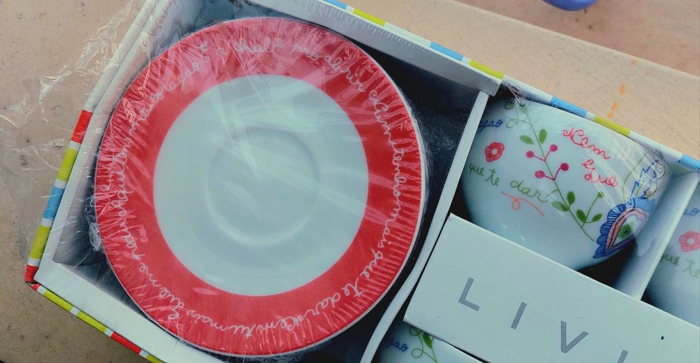 Conjunto Chá - Bordados tradicionais de Viana NOVO (embalado)