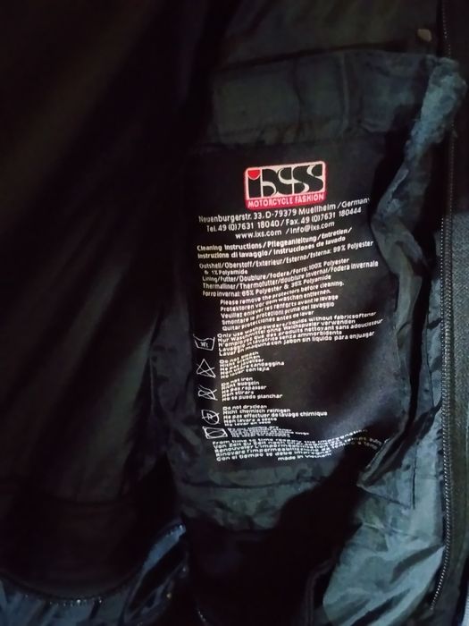 Kurtka Motocyklowa Spodnie Kask