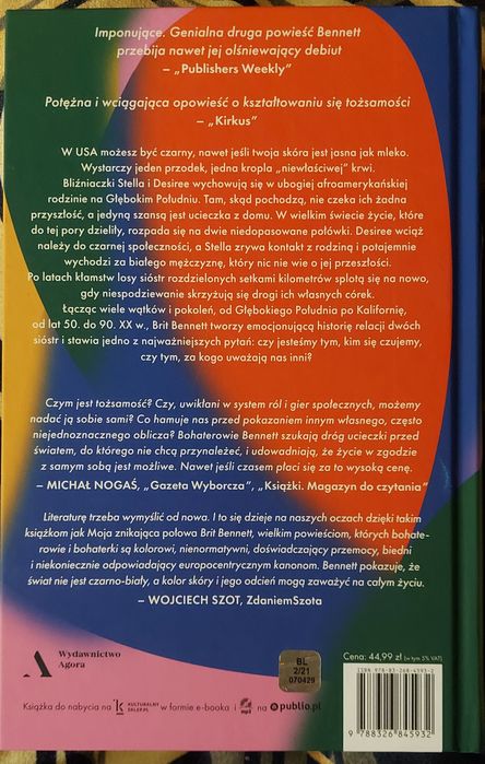 Brit Bennett  - Moja znikająca połowa