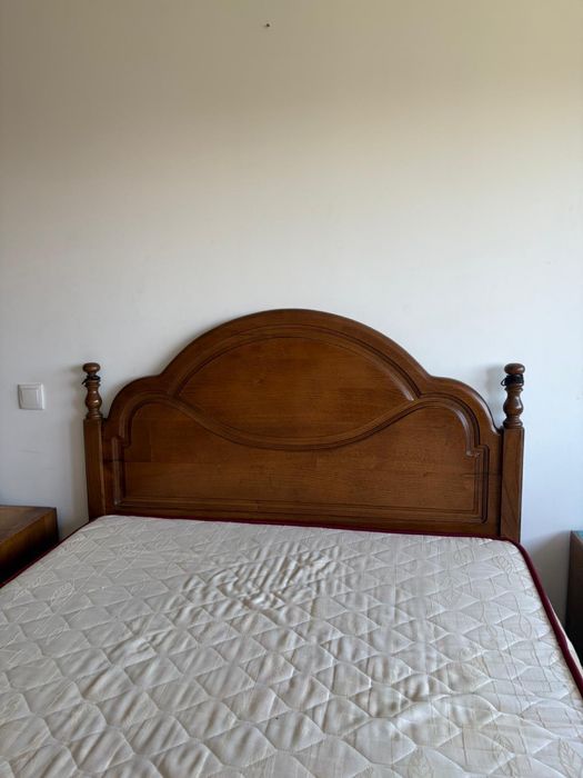 Colchao + Cama com cabeceira