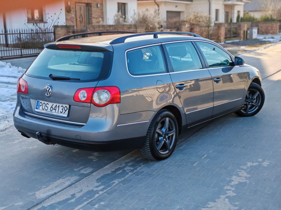 VW Passat B6 2.0 TDi 140km 2006r - 6 Biegów - Wyposażony - Ekonomiczny