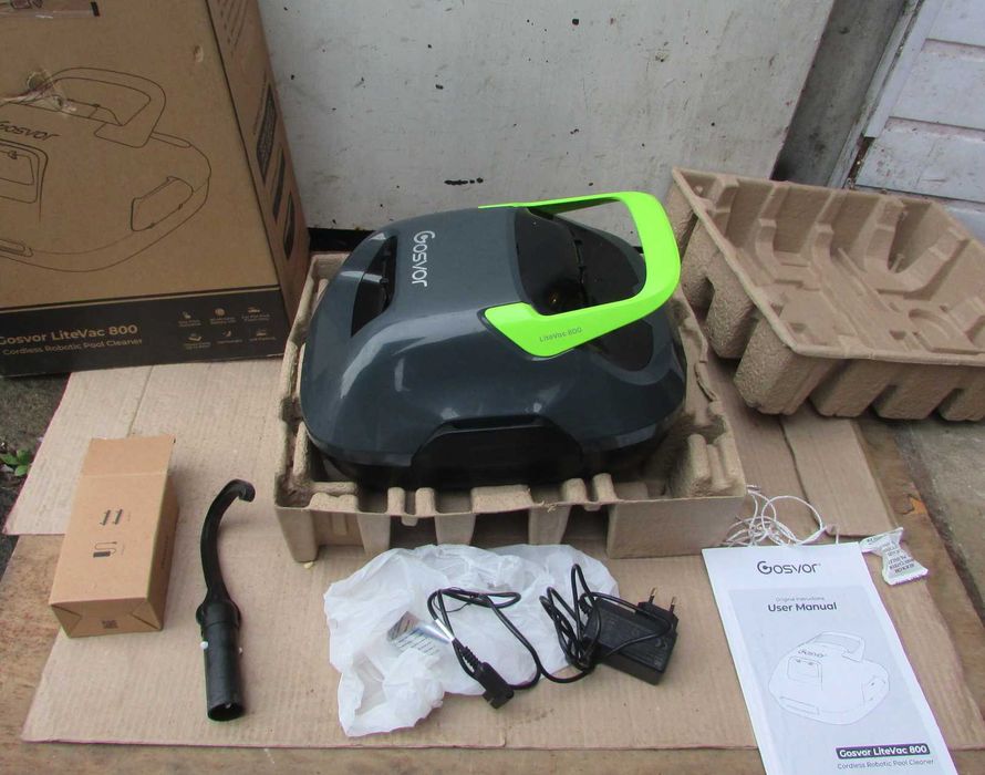 Безпровідний роботизований очисник,робот для басейну Gosvor LiteVac800