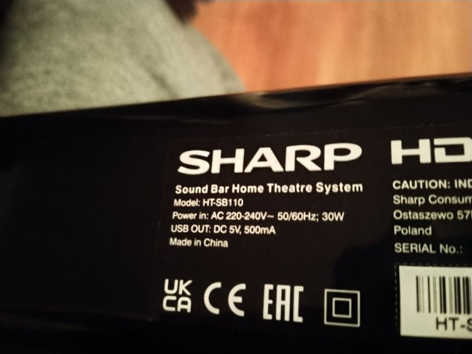 Sharp do Soundbara .