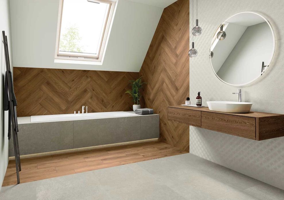 GREATWOOD HONEY GRES mat 20X60 podłogowa płytka deska brąz miodowa