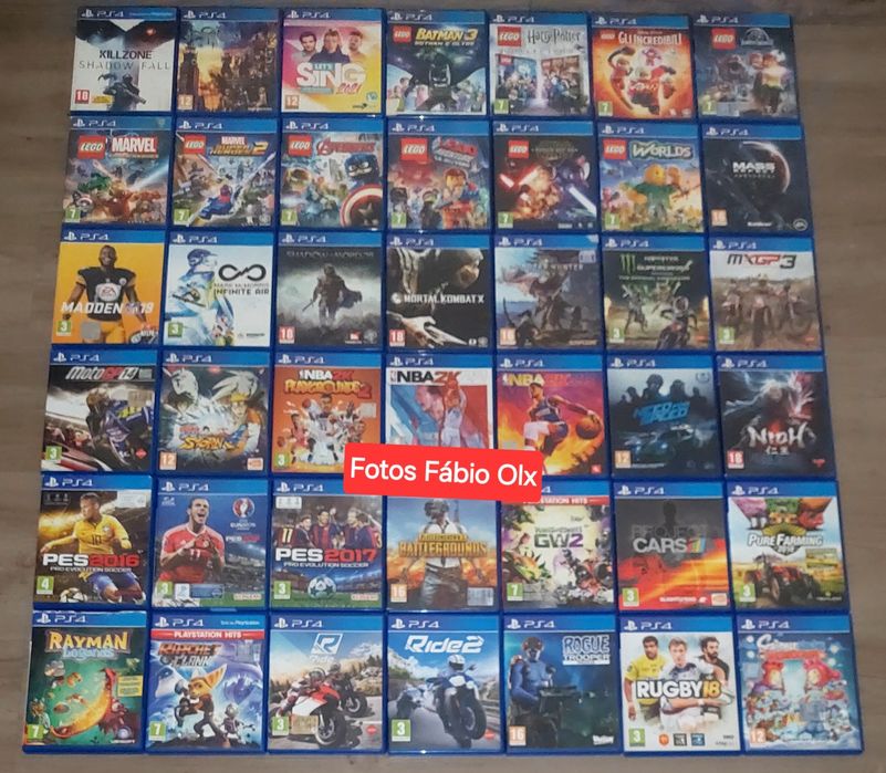 Jogos Ps4 Originais Novos & Usados Ler Anúncio ( Desde 10€)