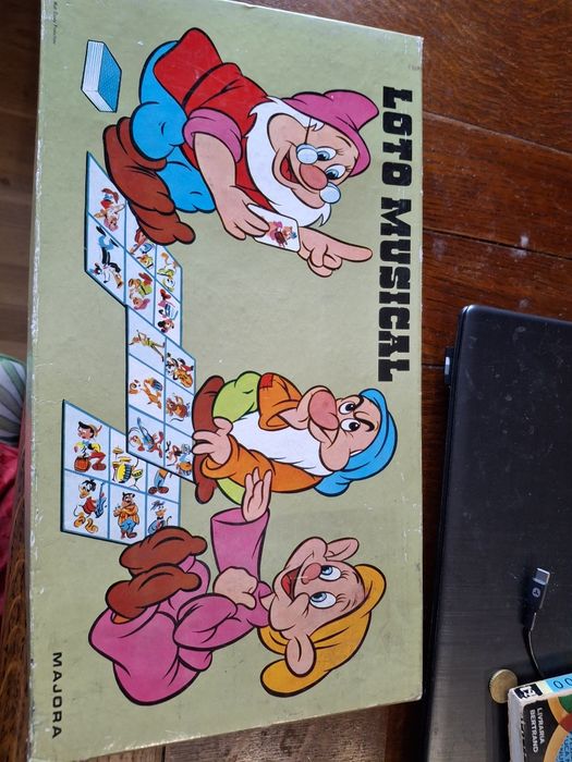 Loto musical jogo majora vintage completo