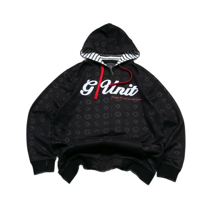 G-Unit Heavy Weight bluza rozpinana hoodie monogram hip hop rap L