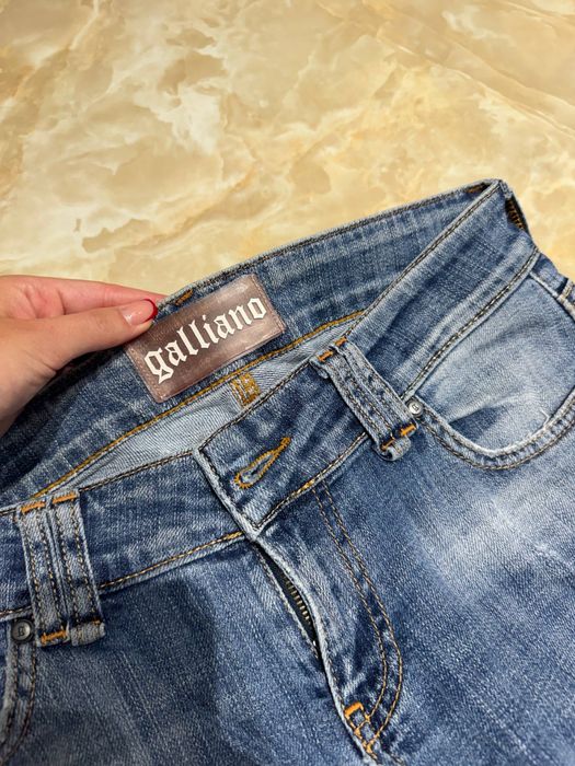 Жіночі джинси Galliano / John Galliano Y2K з принтом