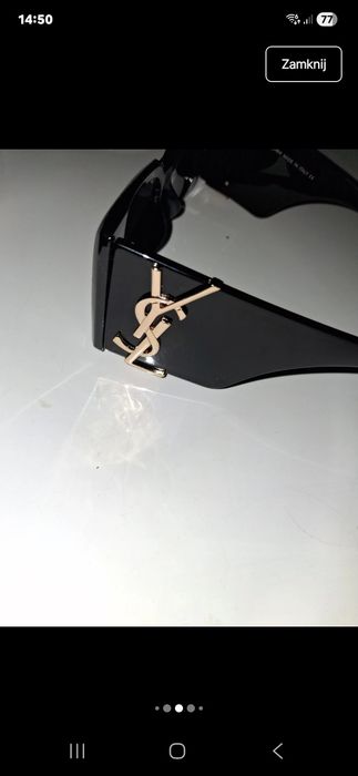 Okulary przeciwsłoneczne damskie YSL