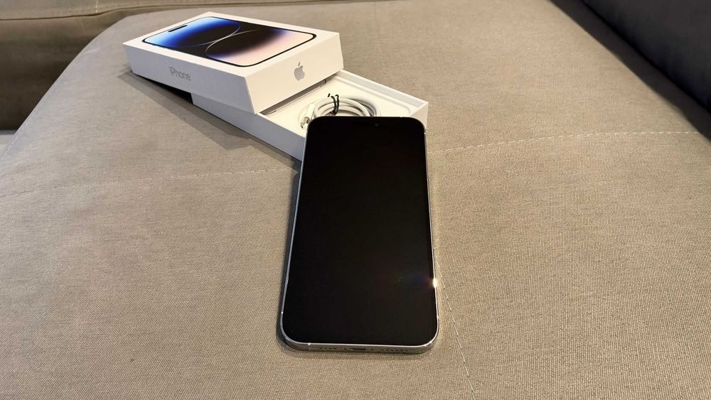 Iphone 14 Pro Max 512GB, srebrny. Stan idealny, POLECAM !!!