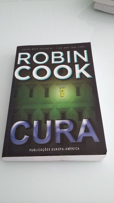 CURA de Robin Cook para Entusiastas LITERÁRIOS NOVO