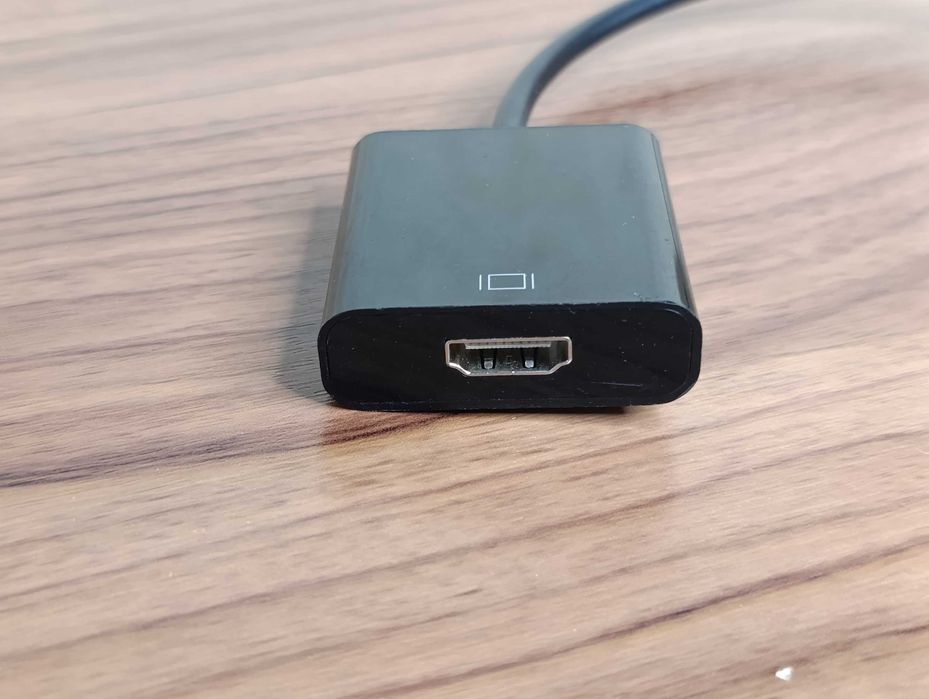 Перехідник DisplayPort (DP) – HDMI (роз'єм DP штекер / HDMI гніздо) — Для ПК, ноутбуків, моніторів