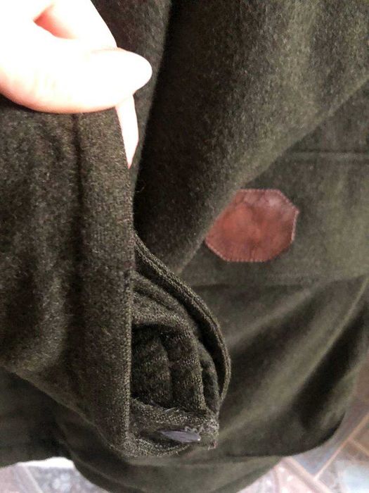 пальто Burberry шерсть