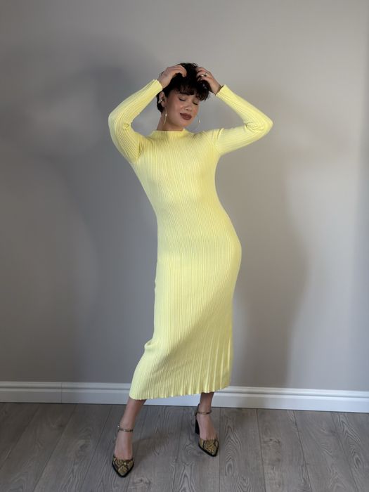 Лимонна сукня максі Tsevau