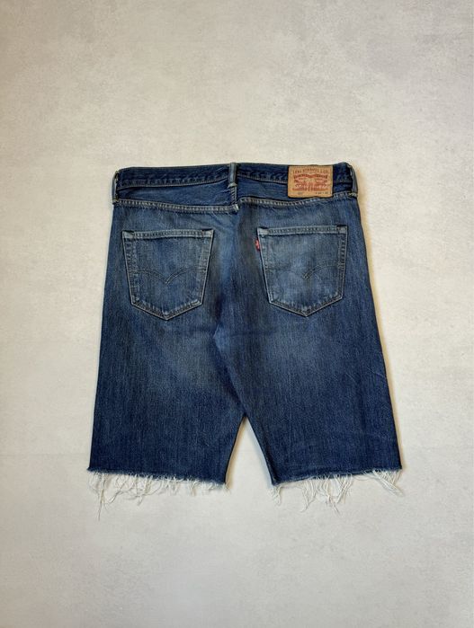 Джинсовые шорты Levi’s 501 мужские винтажные оригинал. Джинсові шорти Levi’s 501 чоловічі оригінал