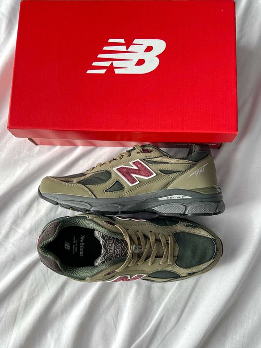 !SALE! New Balance 990v3 Made In USA x Teddy Santis Khaki 40 41 42 43 44 45 M990GP3