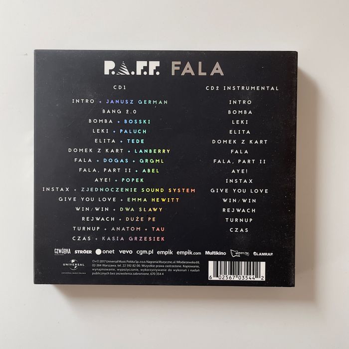 Paff - Fala (2 CD)