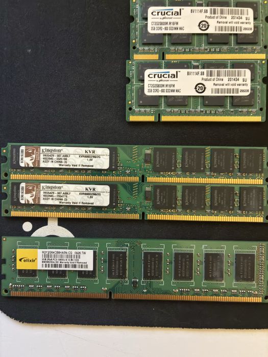 RAM Memory Lot of 19 Units64751158068739124