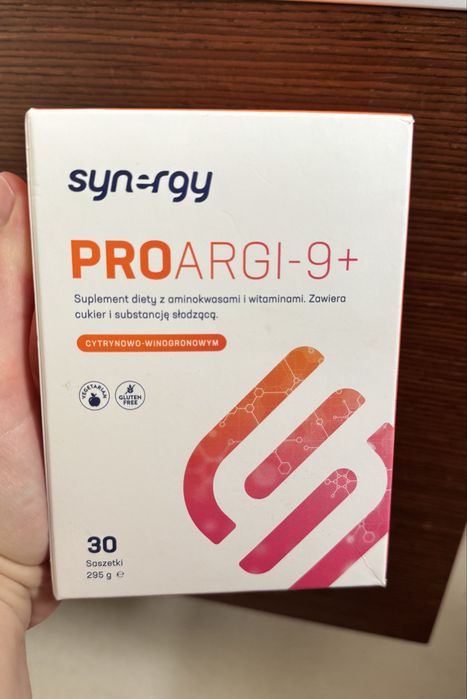 Suplement PROargi 9+ cytrynowo-winogronowy cena do negocjacji