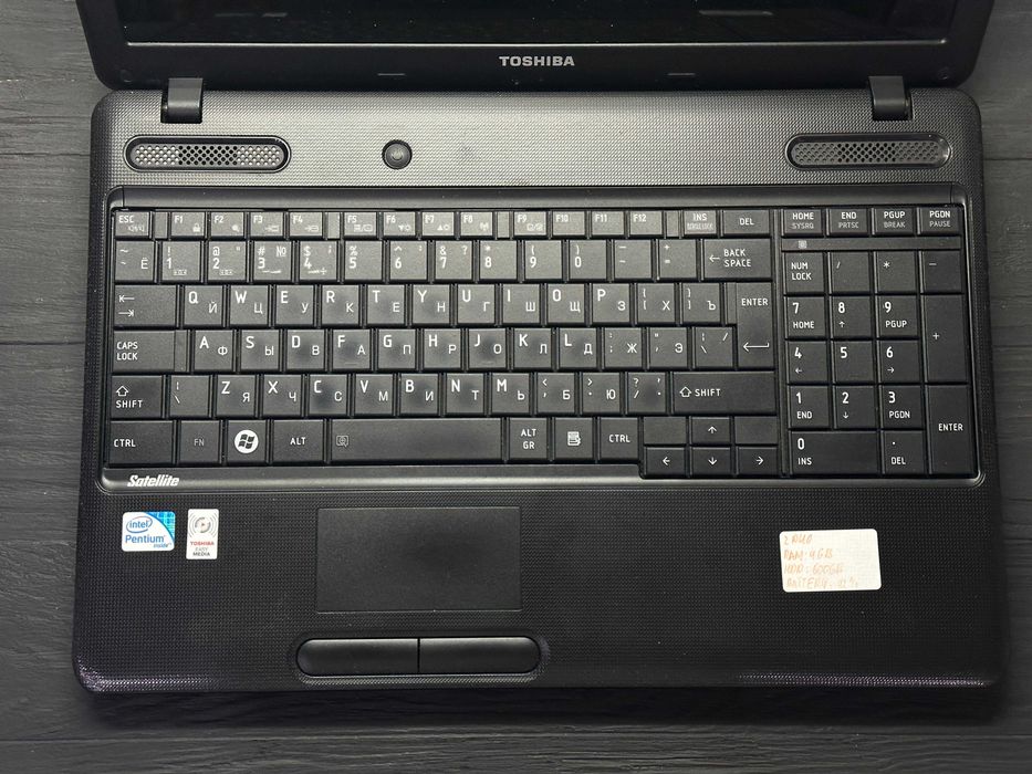 MAГAЗИН Toshiba Satellite C660-15G 4gb/512 HDD Trade-In/Oбмeн