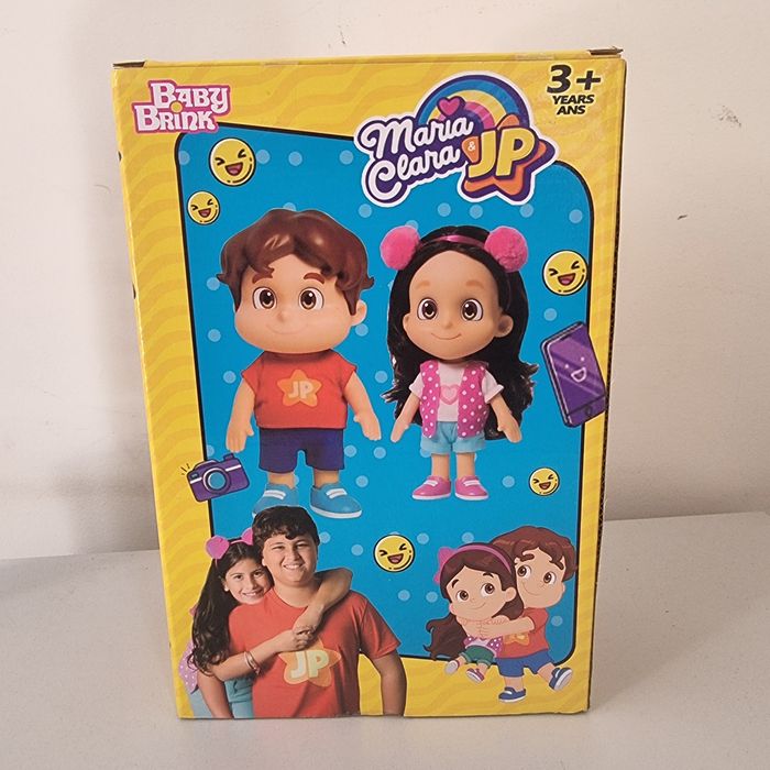 Boneco JP e Maria Clara
Posso enviar por ctt
