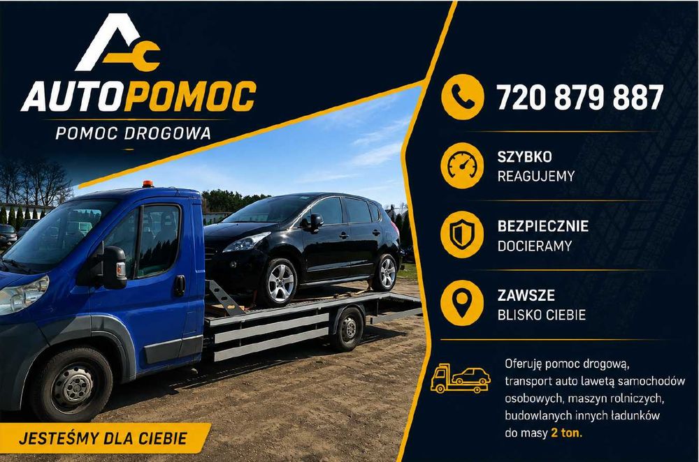 Autolaweta Pomoc Drogowa Usługi Transportowe