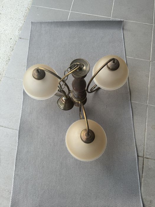 Candeeiro teto antigos varios