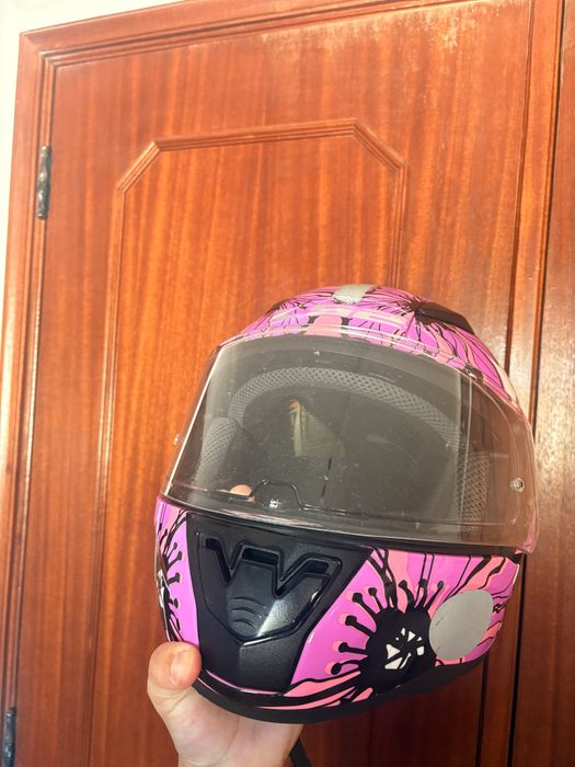 Capacete floral LS2