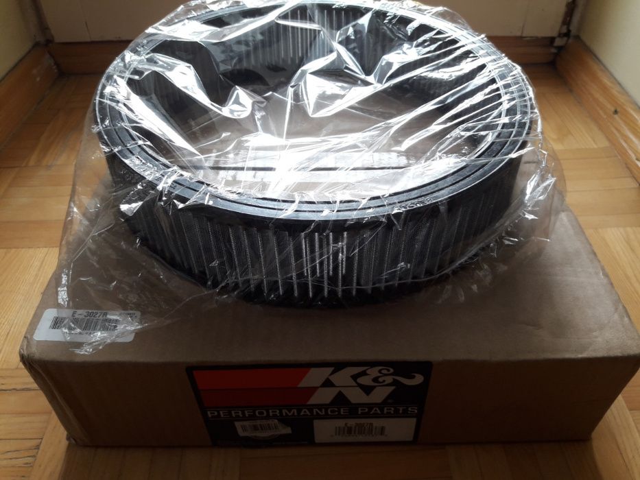 Filtr sportowy okrągły 14 x 3 cale K&N E3027R