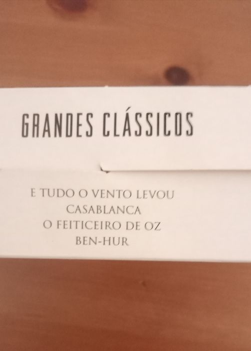 Os Grandes Clássicos em DVD novo e selado.