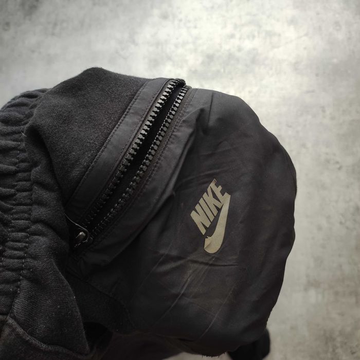 MĘSKIE Spodnie Dresowe Dresy Czarne Bawełna Duże Logo Nike Just Do It