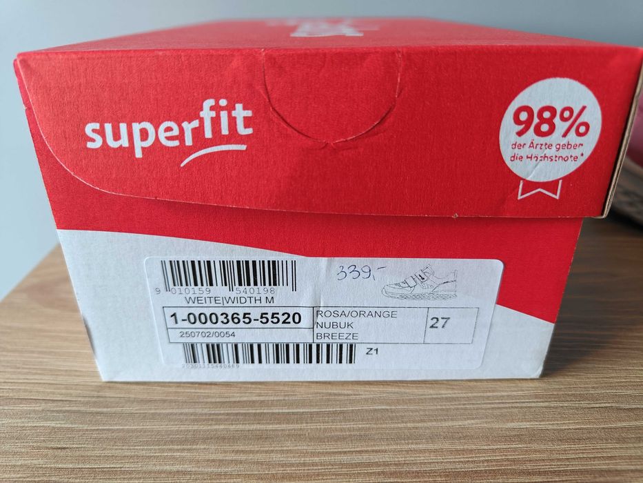 Buciki superfit rozm. 27