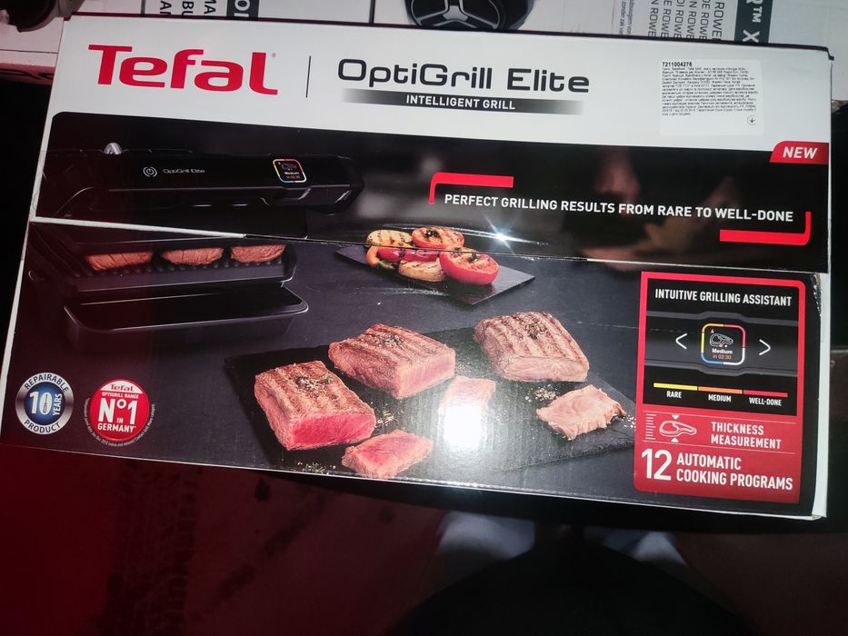 Tefal Optiglill Elite новий