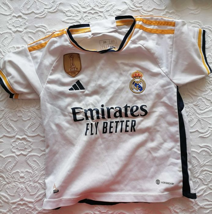Camisola Real Madrid criança