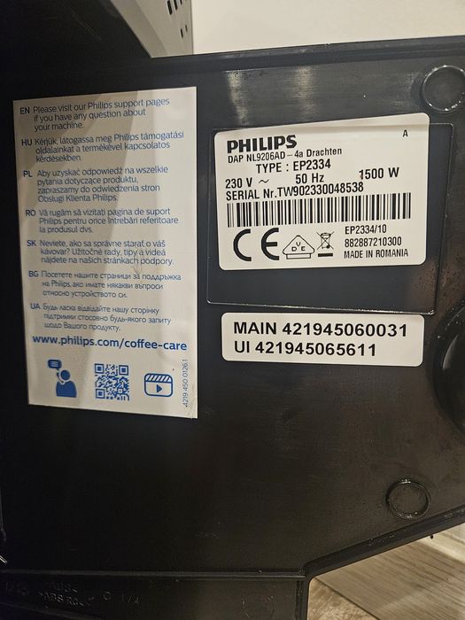 Philips LatteGo – Stan idealny, zadbany + nowy filtr + zapas tabletek
