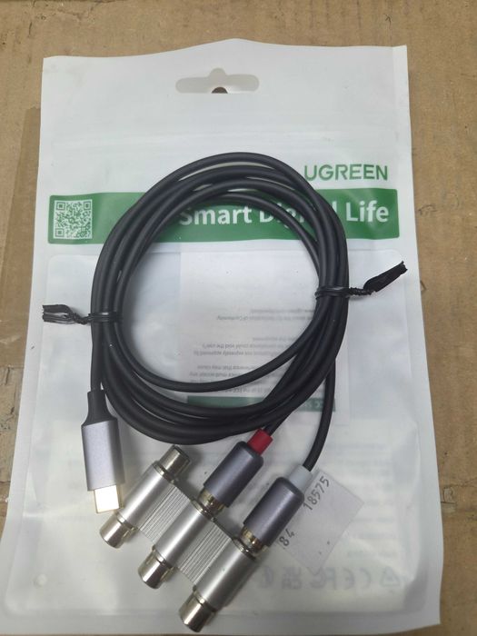 UGREEN CM451 Kabel USB-C do 2x RCA (Cinch)
