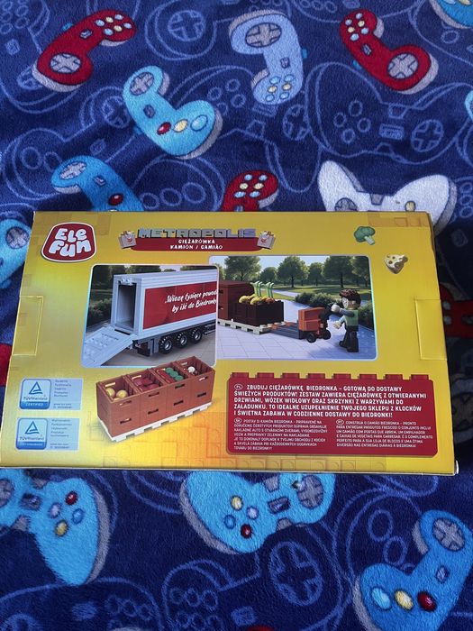 Nowe klocki tir biedronki