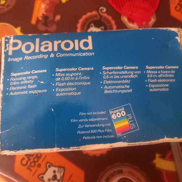 Camera fotográfica POLAROID SUPERCOLOR 635 CL