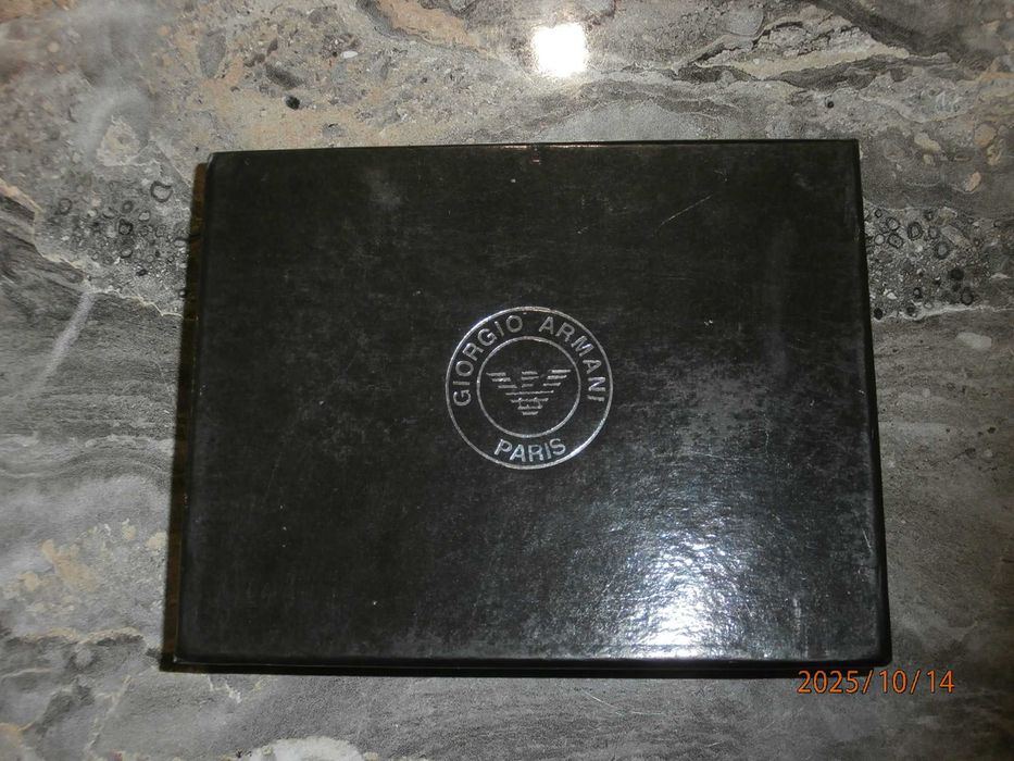 Portfel męski Emporio Armani 11,5x9,5 - nowy