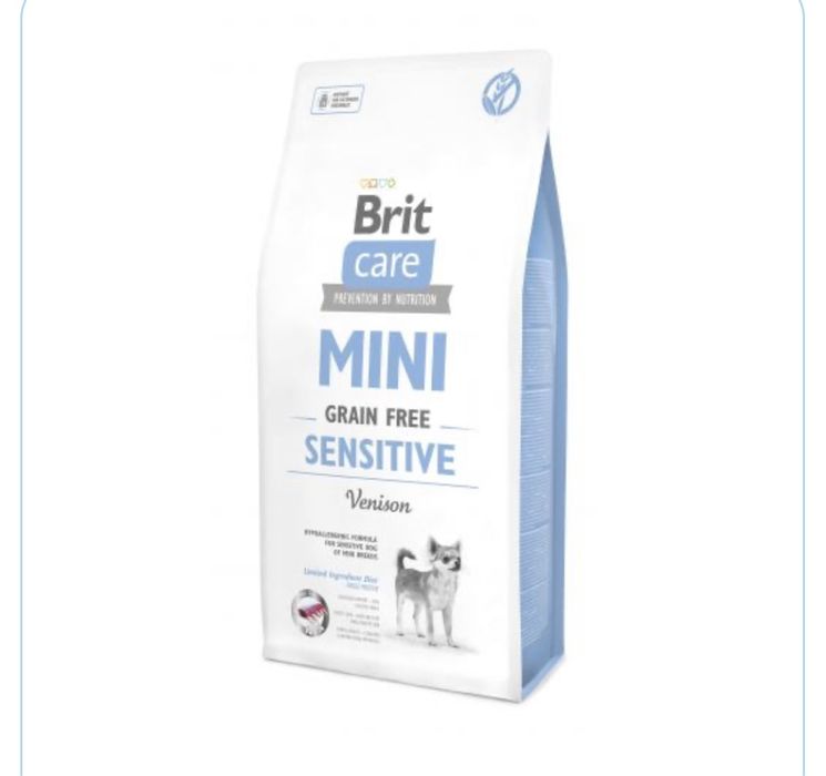 Brit Care GF Mini Sensitive собак мініатюр порід олениною 7 кг