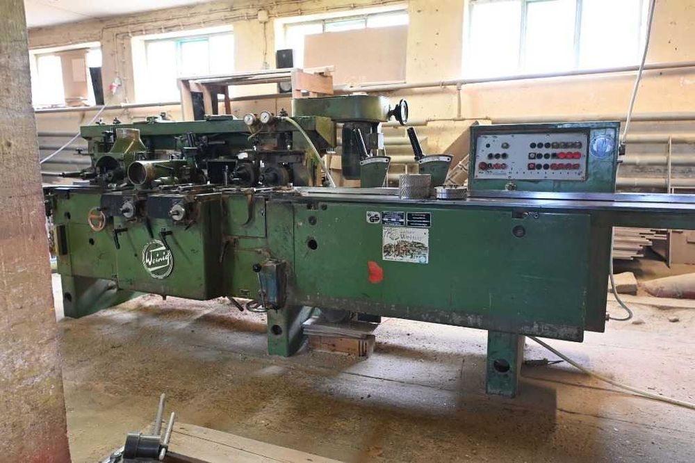 Strugarka czterostronna Weinig Unimat – 4 wrzeciona