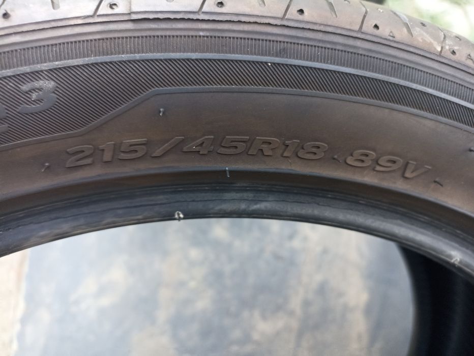 Opony letnie 215 45.18 215/45/18 89V hankook 2019/dunlop2018 89W