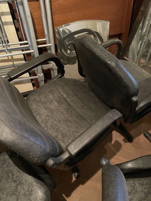 6 Cadeiras de cabeleireiro como novas