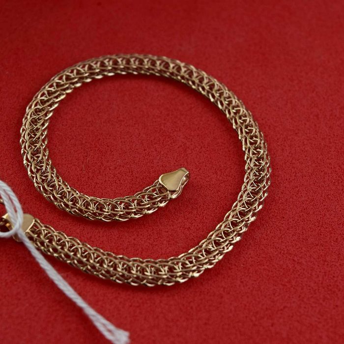 Браслет золото 3,89 гр 17 см Золотий браслет Золото 585 проба