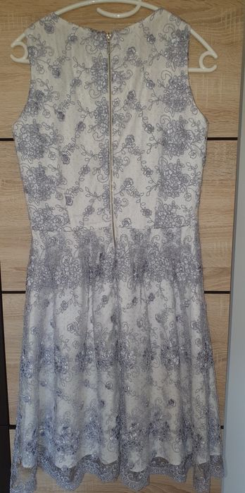 Sukienka rozm 38 chrzciny komunia wesele koronkowa elegancka